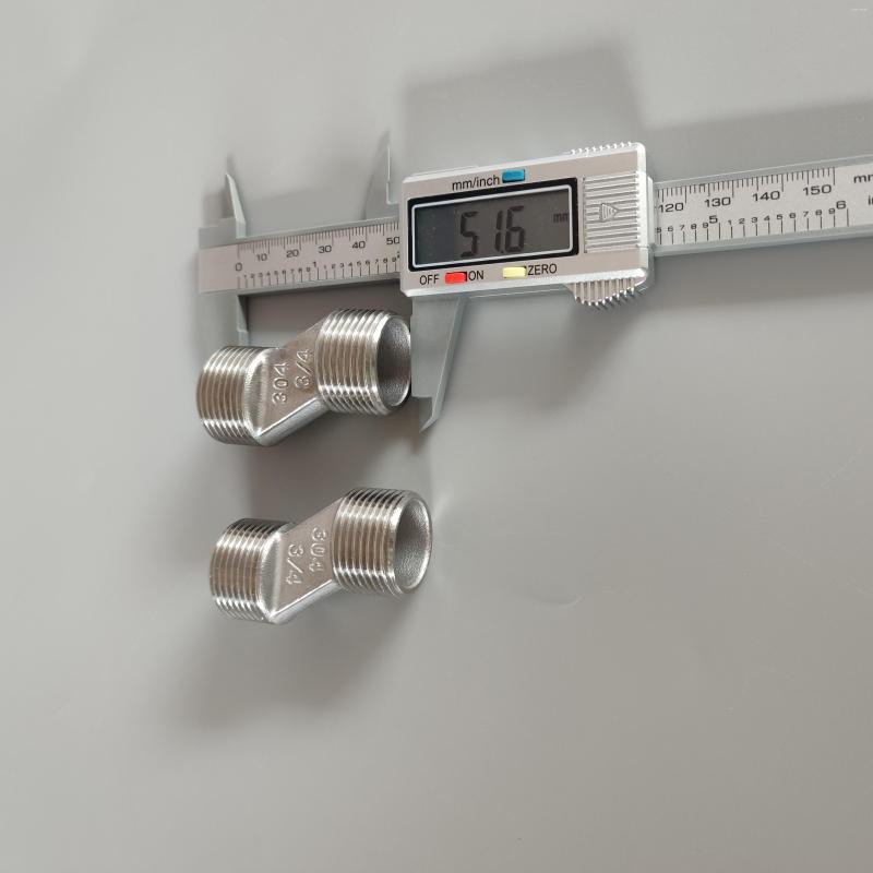 Bathroom Sink Faucets 304 Stainless Steel 3/4 To Inch (25mm) Bathtub Faucet S-unions ustable Feet Show Mixer Eccentric Shaft Connector