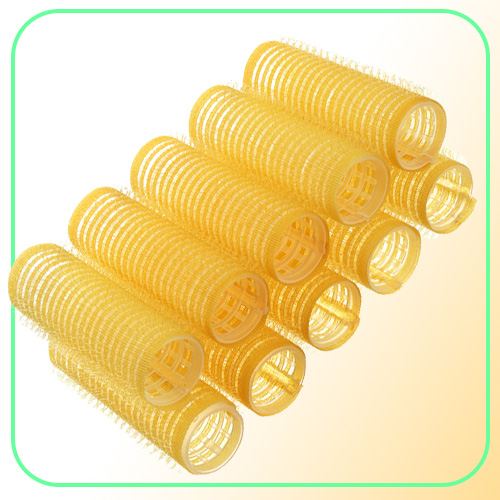Hair Care Styling Styling Tools AppliancesHair Rollers 10pcsLot Different Size Self Grip Hair Rollers Magic Curlers DIY Home Use