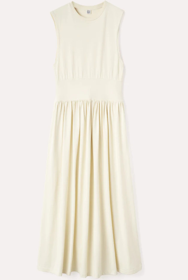 New tt Sleeveless Crewneck Dress Woman