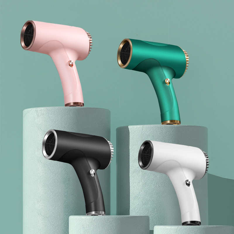 Hair Dryers Wireless Dryer 500W High Light Negative Ion Charging And Insertion Dual Use Home Travel Convenient Drye 230807