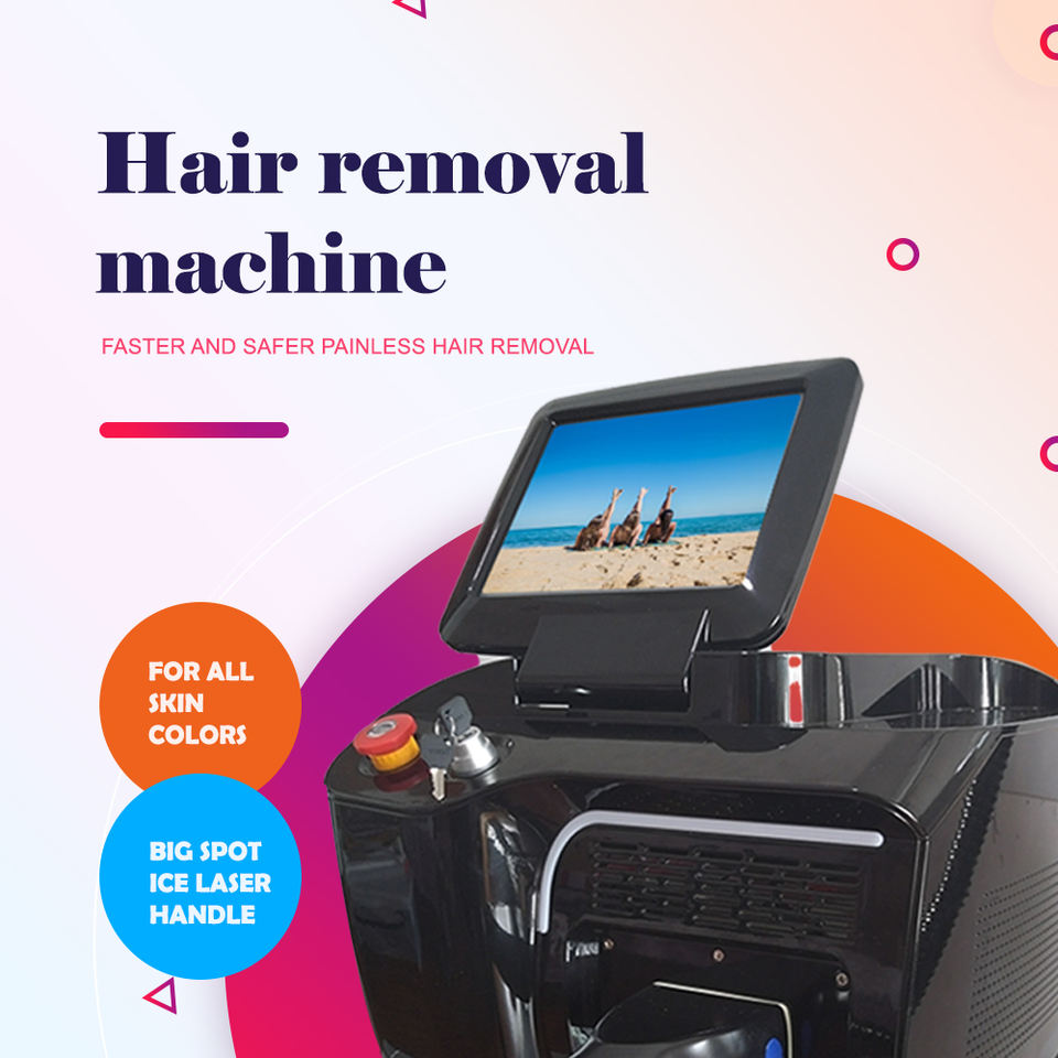 Big Power 2000W Diode Laser 808 Hair Removal 3 Waves 755 808 1064 Hair Remover Machine Factory Price