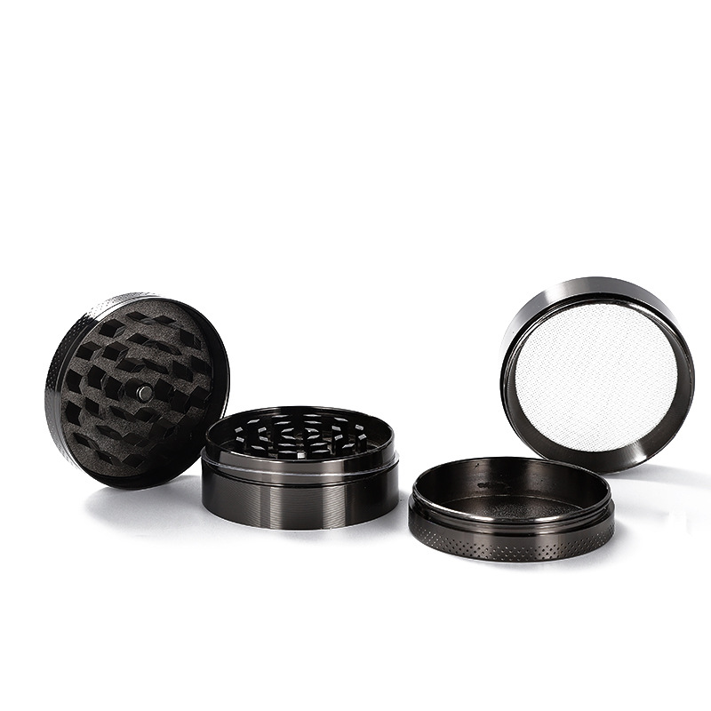40mm Home Smoking Herbal Crusher Spices Grinder Manual Kitchen Herb Metal Layer Grinders Spice Mill Kitchen Accessories