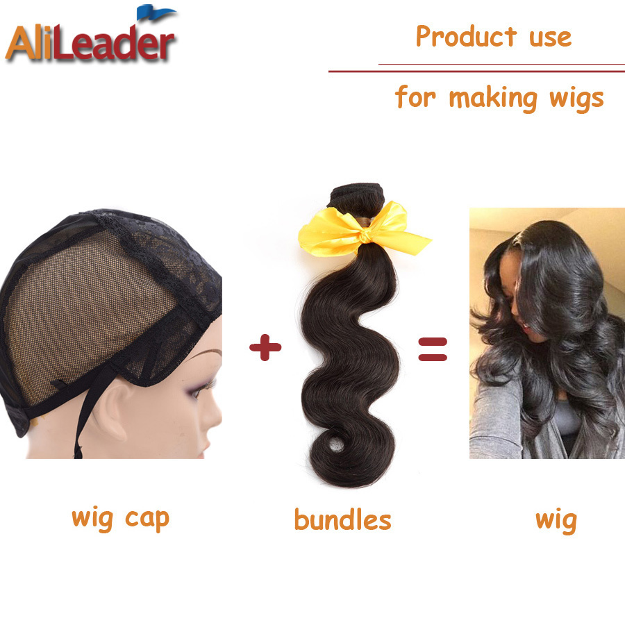Wig Caps 20Pcs XL/L/M/S Stretch Swiss Lace Wig Cap For Making Wigs With Adjustable Straps Black Hairnet Invisible Hair Nets For Wig 230808
