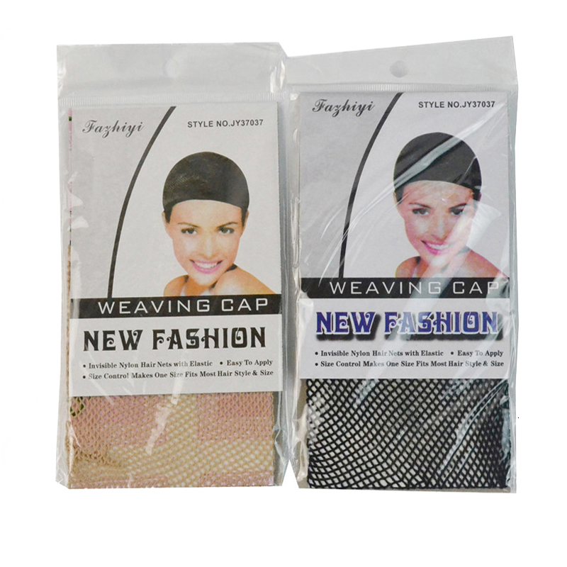 Wig Caps 20pieces/set High Elasticity Free size Nylon Wig Cap Hair Net For Weave Hair Wig Nets Stretch Mesh Wig Caps For Making Wigs 230808
