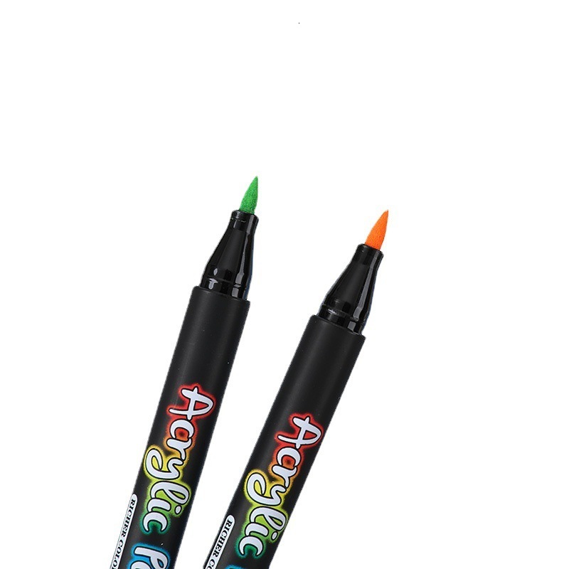 Markers 36 Color Acrylic Pen Painting Art Supplies Children Stationery Office Student Cute Gel Pencil kawaii 230807