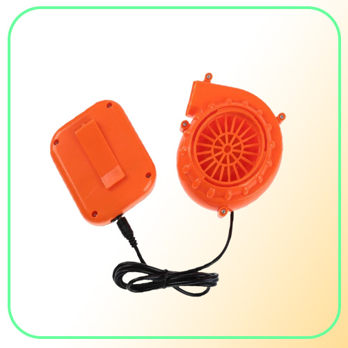 Electric Fans Mini Fan Blower For Mascot Head Inflatable Costume 6V Powered 4xAA Dry Battery Orange1