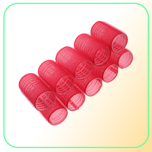 Hair Care Styling Styling Tools AppliancesHair Rollers 10pcsLot Different Size Self Grip Hair Rollers Magic Curlers DIY Home Use