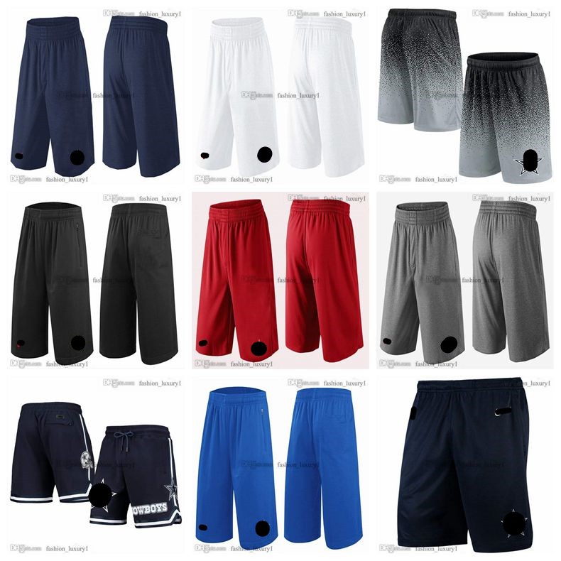 Mens Dallas''Cowboys''Football Shorts summer Elastic Waist Wear Sweatpants Vintage Split Pant Sport Hip Pop Drawstring shorts pants casual shorts