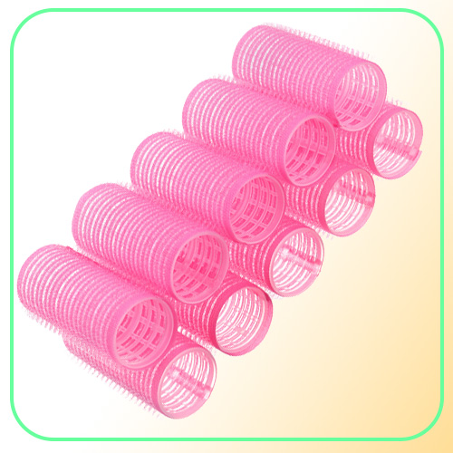 Hair Care Styling Styling Tools AppliancesHair Rollers 10pcsLot Different Size Self Grip Hair Rollers Magic Curlers DIY Home Use