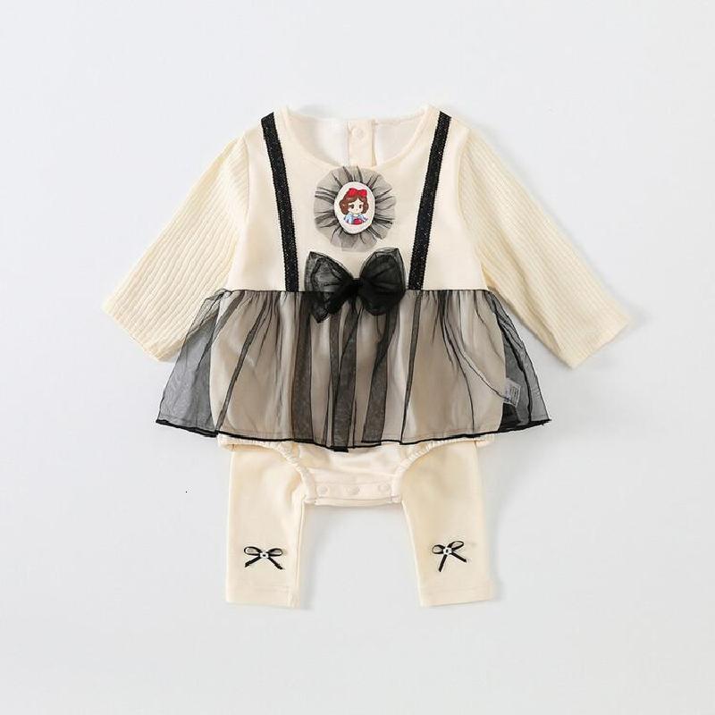 Rompers Autumn Princess Baby Girl Bodysuits Long Sleeve Print Kids Body suit Child Clothes 230808
