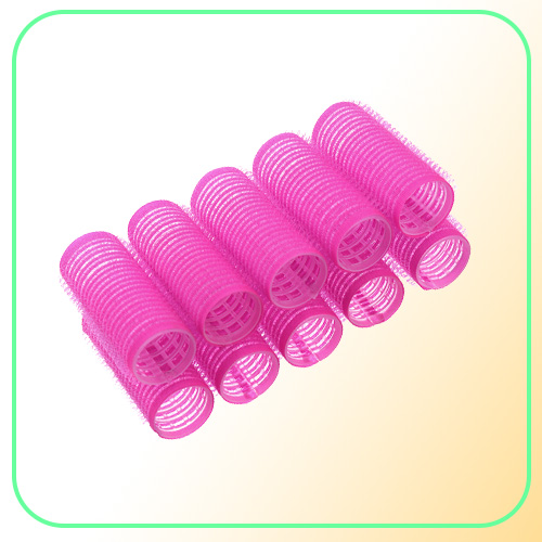 Hair Care Styling Styling Tools AppliancesHair Rollers 10pcsLot Different Size Self Grip Hair Rollers Magic Curlers DIY Home Use