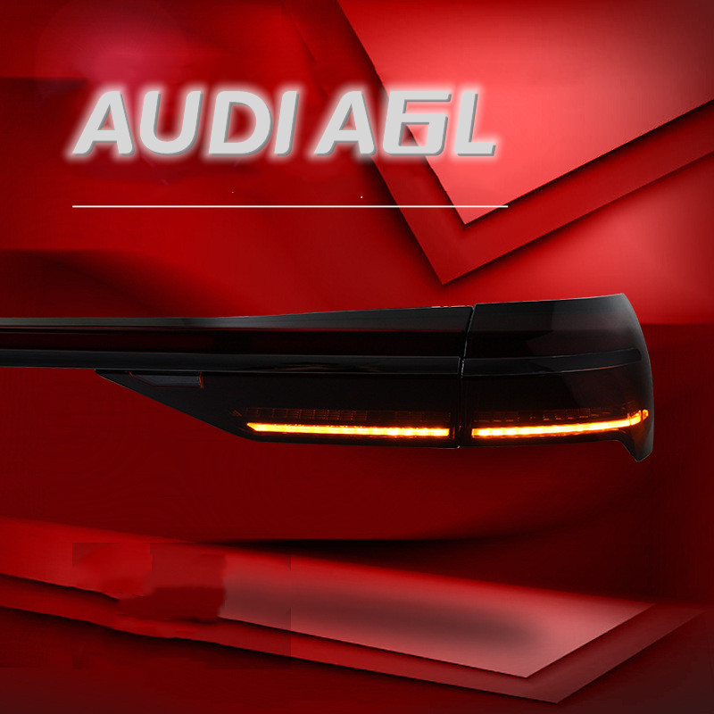 Car Styling for AUDI A6L 20 19-20 22 Taillight Assembly C8 Upgrade Hosch Version A8L Dynamic Turn Signal Rear Lights