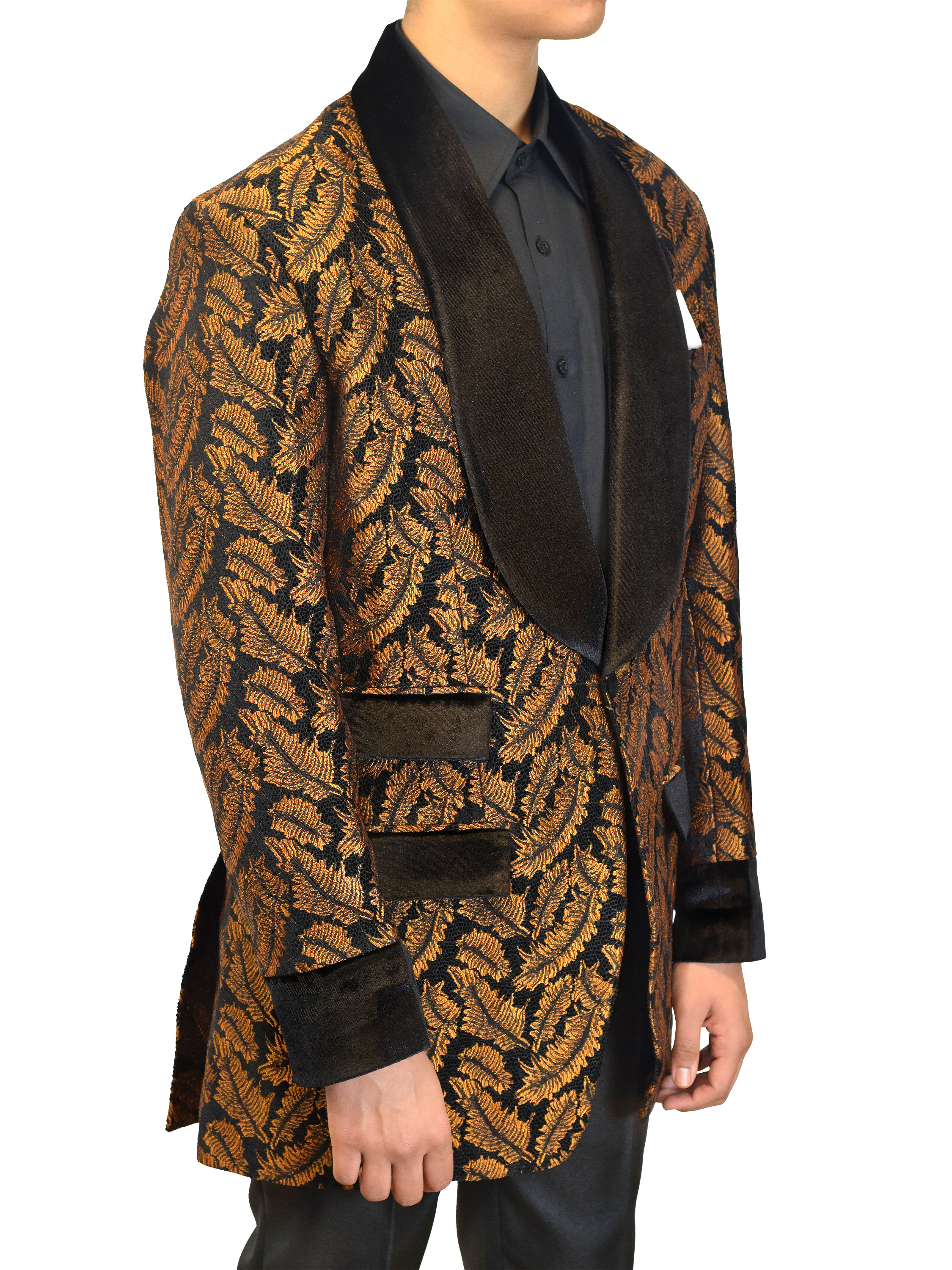 New Suits Men's 2 Pieces Slim Fit Costume Homme Shawl Lapel Blazer Tuxedos Popular Party Wedding Groom Wear(Blazer+Pants)