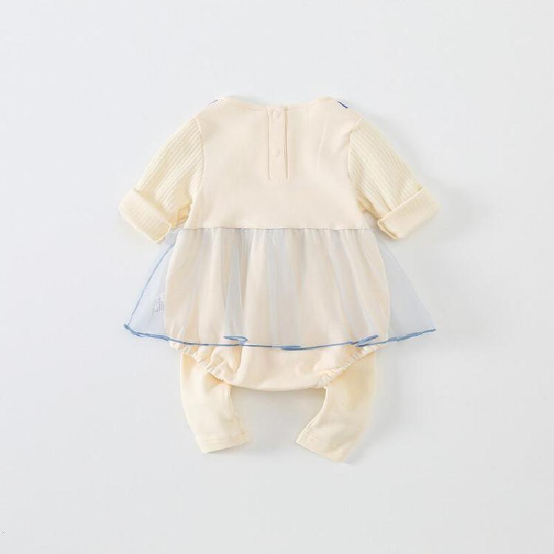Rompers Autumn Princess Baby Girl Bodysuits Long Sleeve Print Kids Body suit Child Clothes 230808