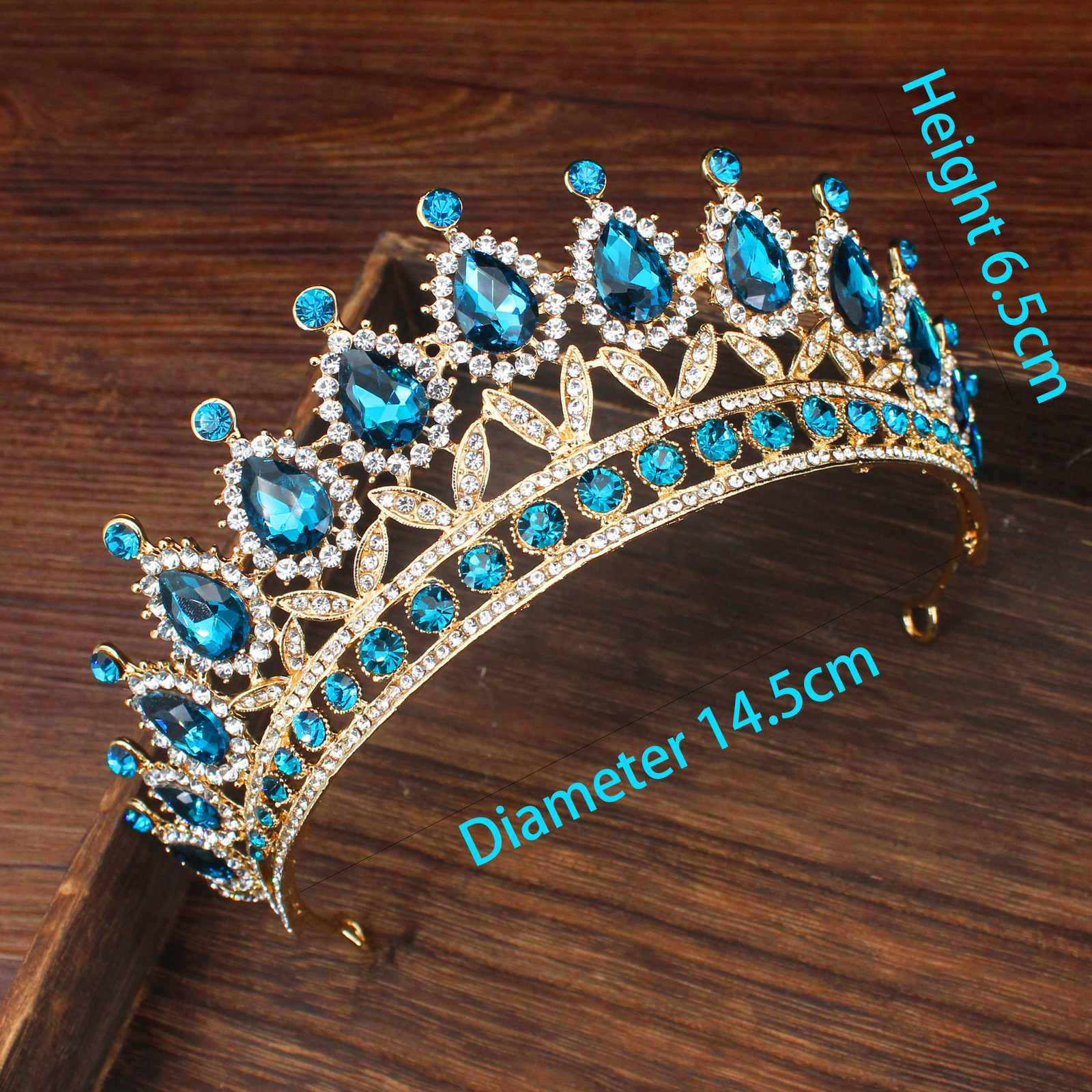 Wedding Hair Jewelry Crystal Pink Queen Princess Tiaras and Crowns Bridal Headband Women Girls Prom Party Diadem Wedding Hair Jewelry Accessories 2308