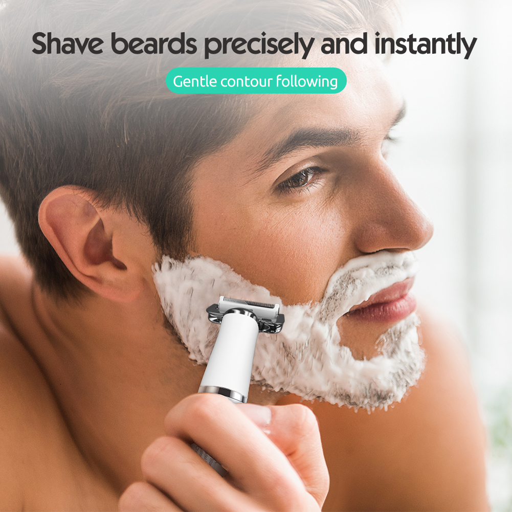 Electric Shavers Cordless Rechargeable electric razor shaver razor Hair Trimmer men Electric Shaver for Men shaving machine one blade trimmer 230808