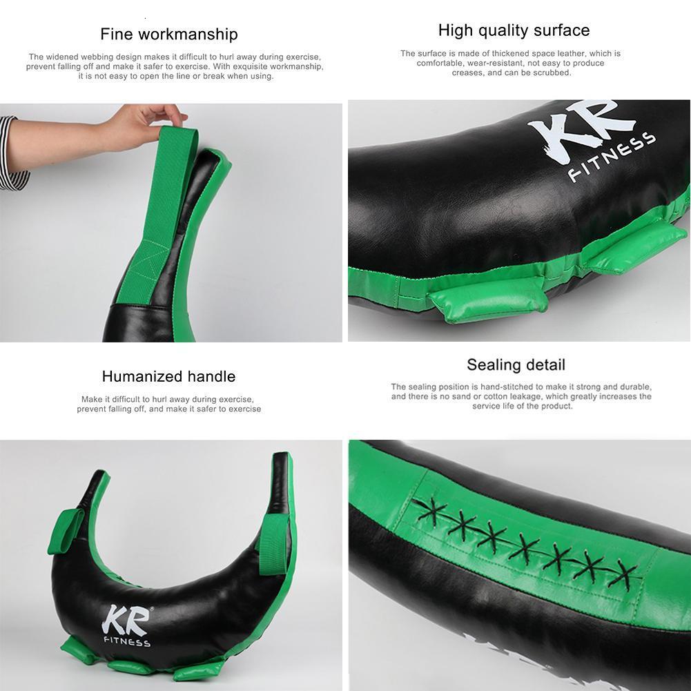 Sand Bag PU Boxing Training Bulgarian Power Bag Muay Thai Training Sand Sandbag 520kg MMA Boxing Power Bag Empty Bag 230808