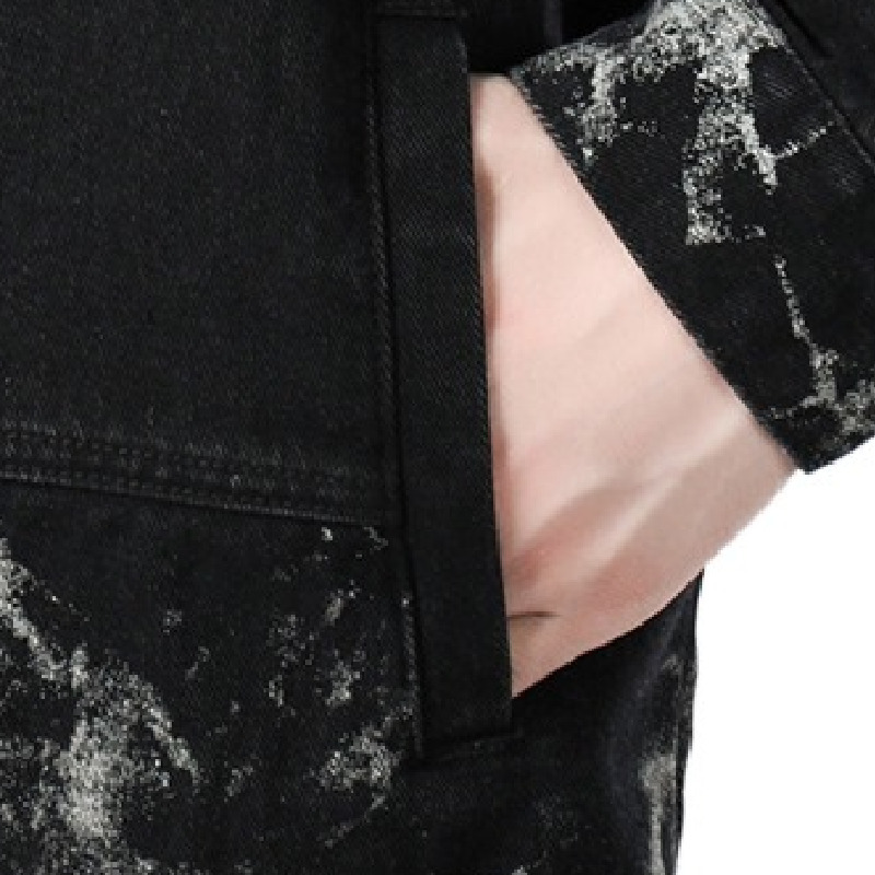 Men's Jackets Men's Fashion Oversized Jeans Jacket High Street Loose Fit Washed Denim Coat Outerwear Streetwear Tops 230808