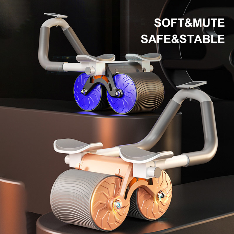 Integrated Fitness Equip Multifunctional Abdominal Roller Wheels With Knee Pad Home Office Abdominal Wheels Ab Roller With Elbow Support free elbow pa