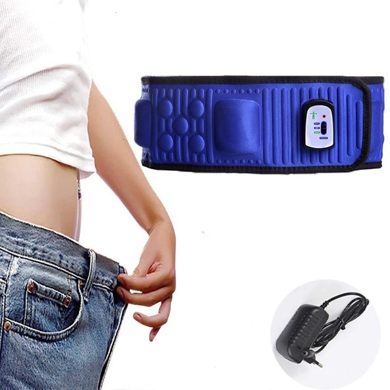 Core Abdominal Trainers Electric Abdominal Stimulator Body Vibrating Slimming Belt Belly Muscle Waist Trainer Massager X5 Times Weight Loss Fat Burnin