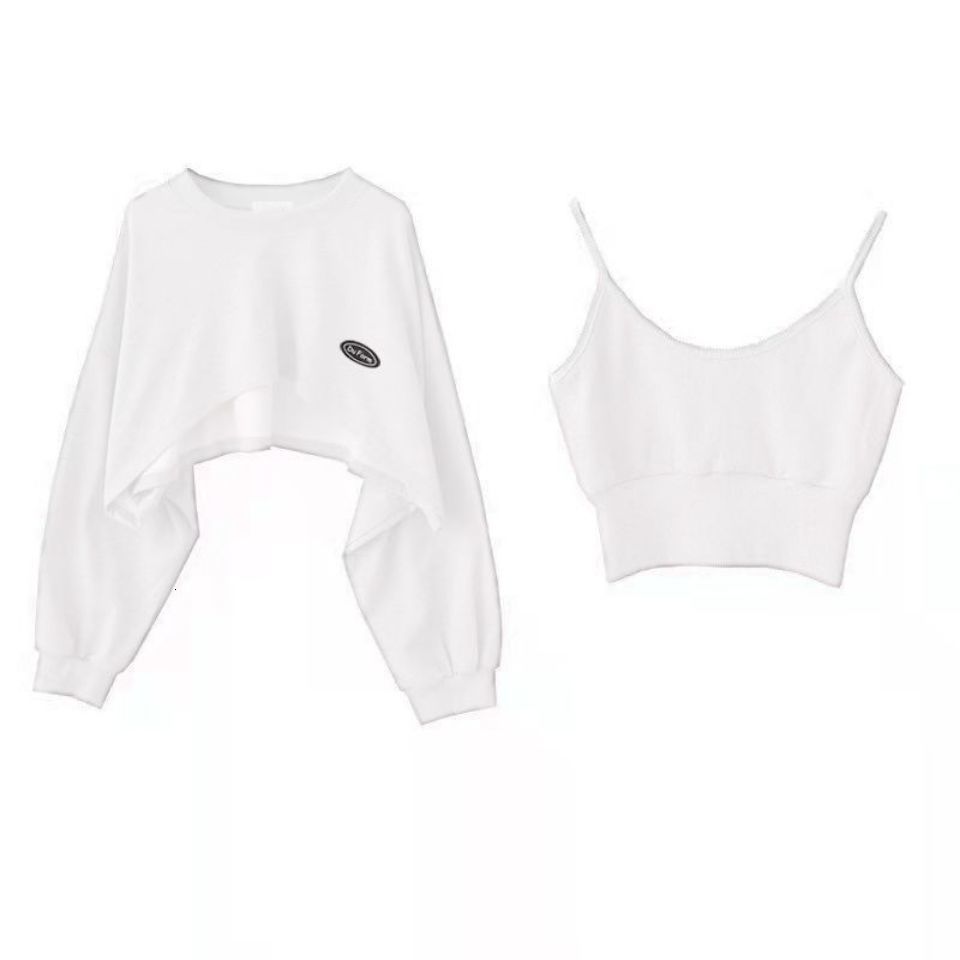 Women's Hoodies Sweatshirts Women Solid Color O-neck Long Sleeve Hoodie Sweatshirt Fashion Ladies Streetwear Slouch Pullover Jumper Tops 230808