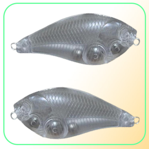 Shelt039s 25 Pcs Unpainted Fishing 15 Square Bill Shallow Diving Blank Lures Crankbaits Ha RUM abc2007293k