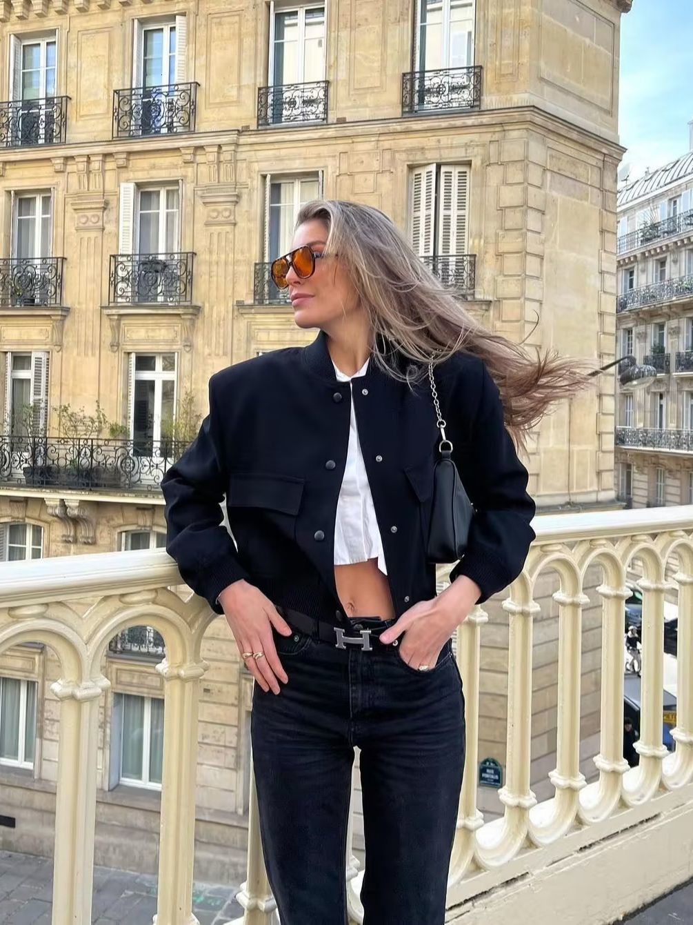 Womens Jackets Ladies Vintage Solid Short Bomber Autumn Winter Jacket Women Coat With Pockets Outerwear Outfits Chic Tops Female 230808