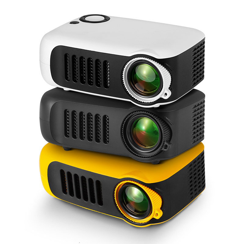 Projectors A2000 MINI Projector Home Cinema Portable Theater 3D LED Videoprojector Laser Beamer for 4K 1080P Via HD Port Smart TV BOX 230809 - view 3