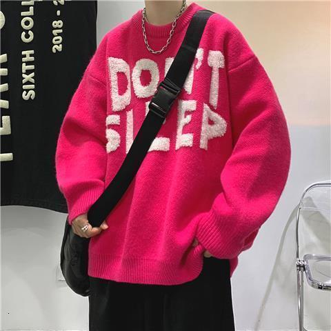 Men's Sweaters Letter Embroidery Japanese Style Sweaters Women Clothes Vintage Harajuku Oversized Fashion Pullover Streetwear Gothic Sweater 2308
