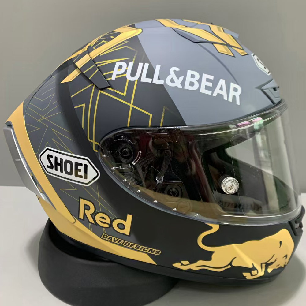 Full Face shoei X14 RED GOLD ant 1 MARQUEZ 93 generatio Motorcycle Helmet anti-fog visor Man Riding Car motocross racing motorbike helmet-NOT-ORIGINAL-helmet