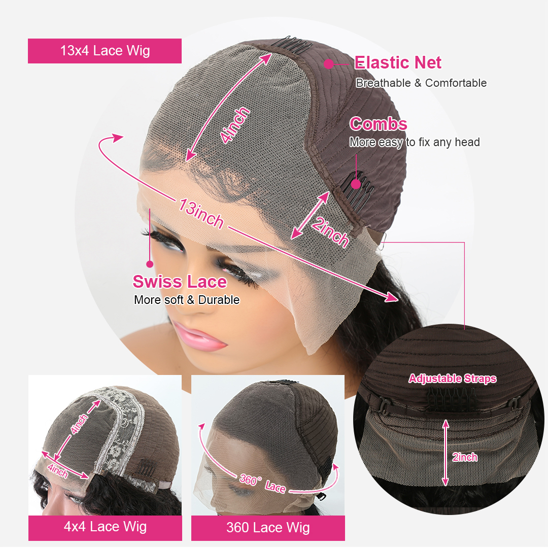 Cosplay Wigs 13x4 Lace Front Human Hair Wigs Brazilian Deep Wave Frontal Wig 360 Lace Frontal Curly Human Hair Wigs Preplucked Wig For Women 230808