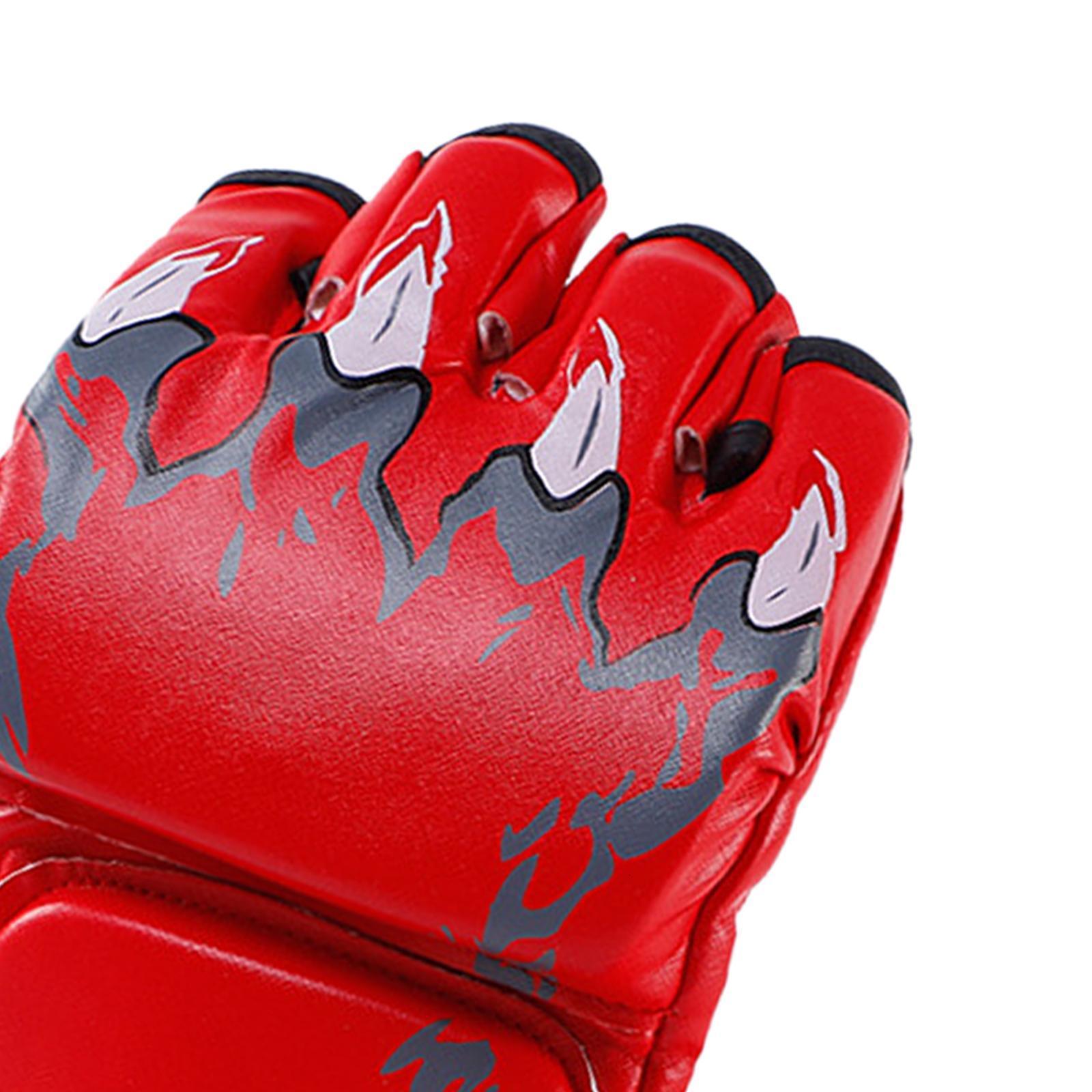 Protective Gear Boxing Gloves Protective Gear Protector Open Palm for Youth Adults Grappling Fitness Punching Heavy Bag Karate Fighting 230808