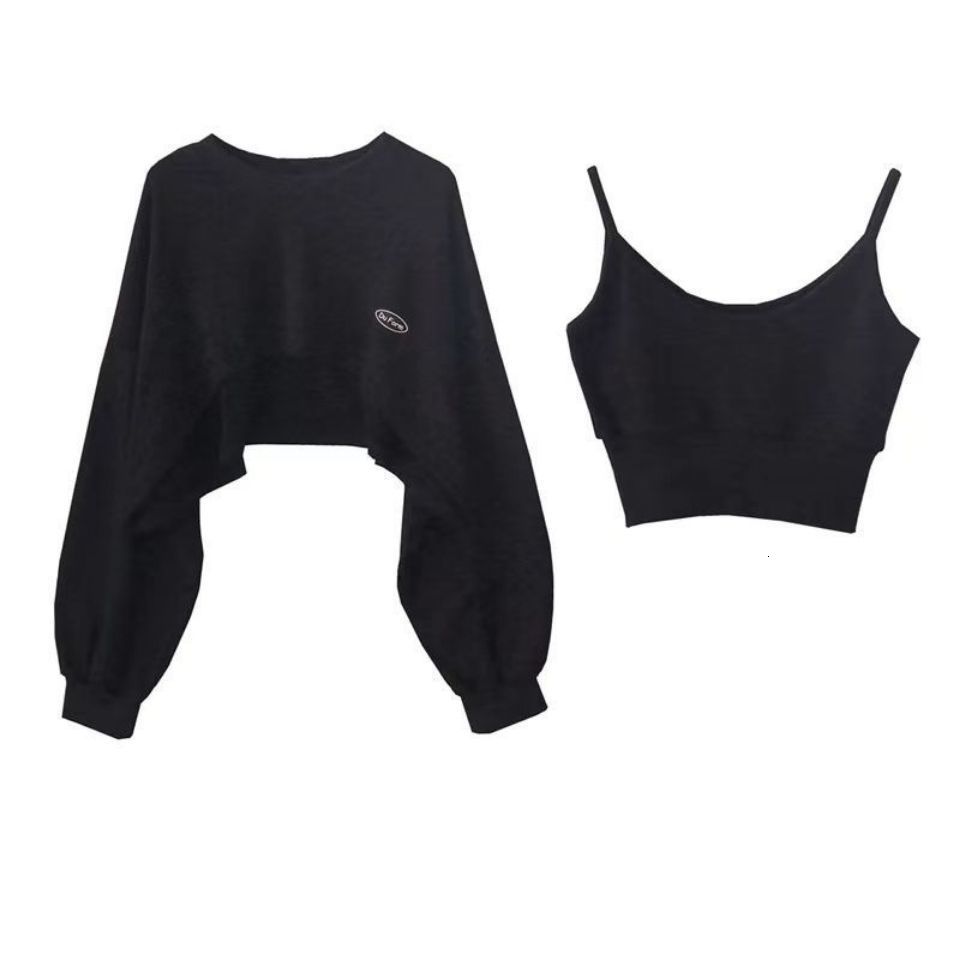 Women's Hoodies Sweatshirts Women Solid Color O-neck Long Sleeve Hoodie Sweatshirt Fashion Ladies Streetwear Slouch Pullover Jumper Tops 230808