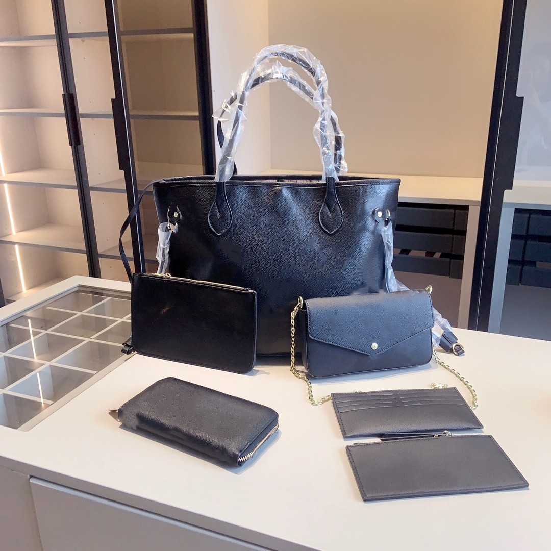 New 4-piece bag Designer skew bag Women's shoulder handbag Fashion men's and women's handbags Classic chain bag 8 colors 32 models available for purchase