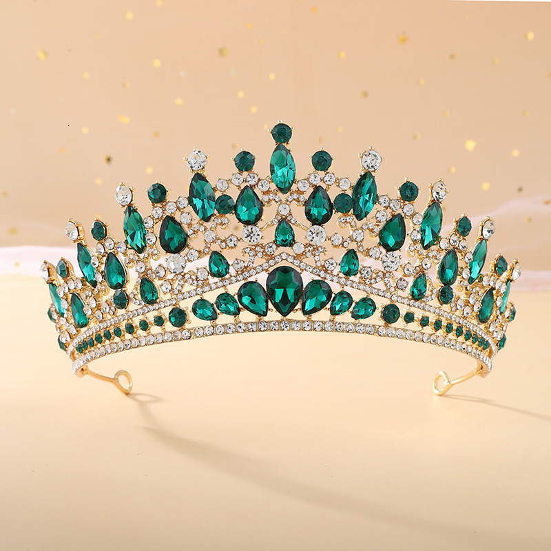 Wedding Hair Jewelry KMVEXO Fashion Purple Lilac Pink Crystal Tiara Crowns Queen Kings Princess Wedding Hair Accessories Bridal Diadems 230808