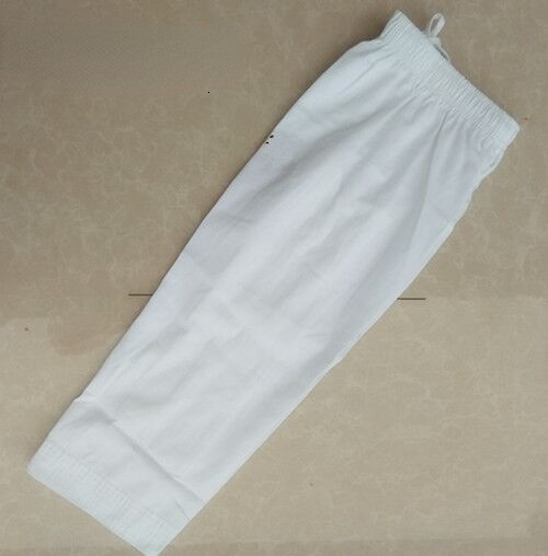 Protective Gear Taekwondo Pants Adult Children's White Black Polyester Cotton Pants Shorts Kids Breathable Lightweight Pants Sports Trousers Boy 