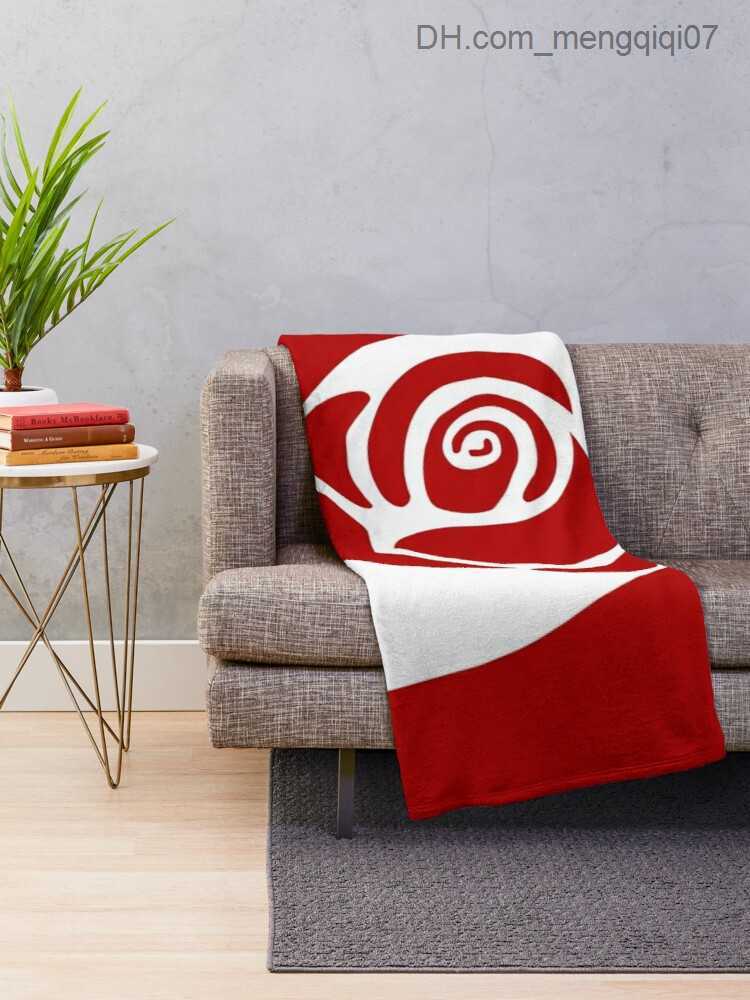 Blankets Swaddling Rugby England Throw Blanket Children's Wool Fabric Z230809
