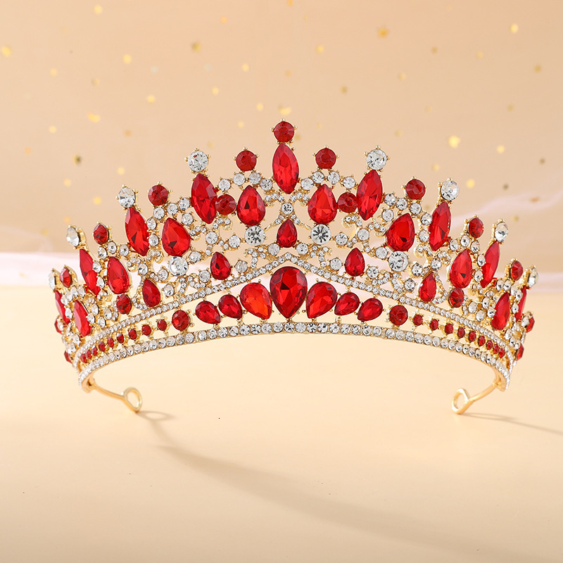 Wedding Hair Jewelry KMVEXO Fashion Purple Lilac Pink Crystal Tiara Crowns Queen Kings Princess Wedding Hair Accessories Bridal Diadems 230808