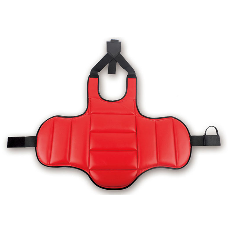 Protective Gear Reversible Taekwondo Chest Guard Body Protector Vest Martial Arts Rib Shield Armour Training Uniform For Karate Judo Kickboxing 230808