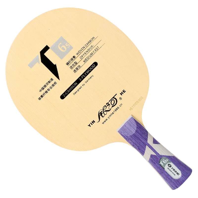 Table Tennis Raquets Orignal Yinhe T 3S 5S 6S Pro Hinoki CARBON Table Tenis Blade/ Ping Pong Blade 230808