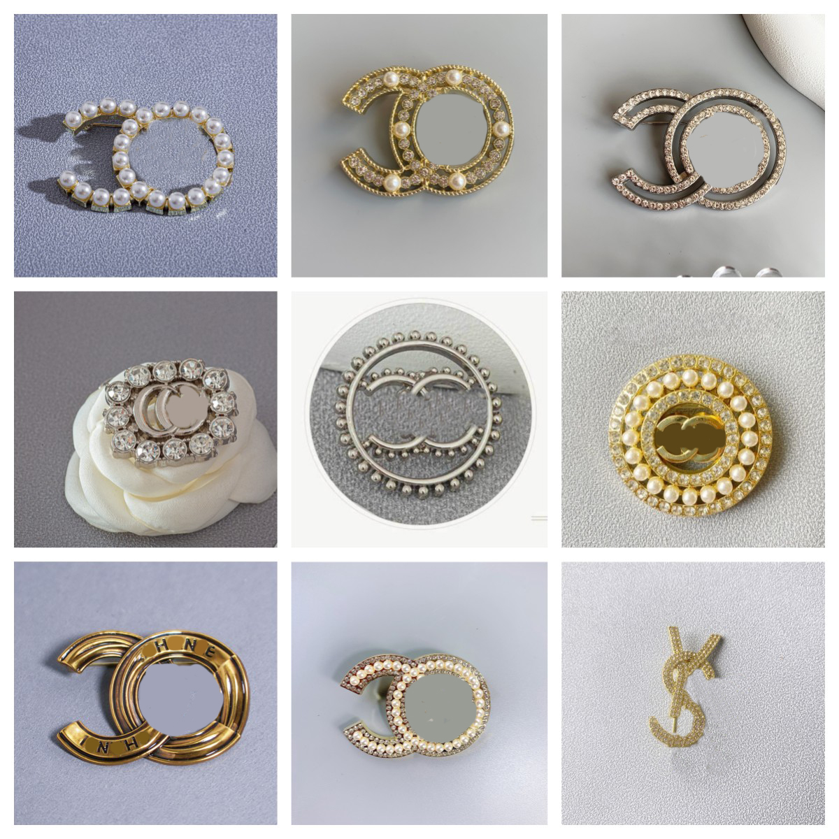 Designer Letter Brooches 18K Gold Plated Inlay Crystal Rhinestone Jewelry Brooch Fashion Unisex Wedding Party Cloth accessories 20style