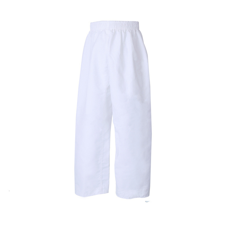 Protective Gear Taekwondo Pants Adult Children's White Black Polyester Cotton Pants Shorts Kids Breathable Lightweight Pants Sports Trousers Boy 
