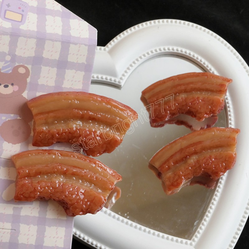Cute Simulated Meat Hair Clips Japan Style Creative Food Side Bangs Clip Barrettes Women Girls Headwear Hair Accessories