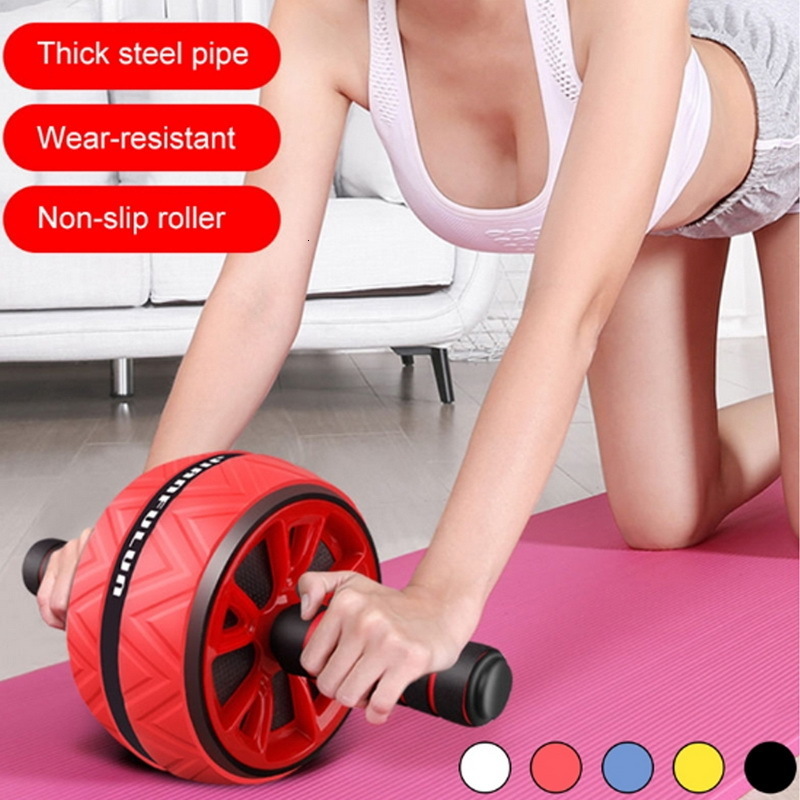 Integrated Fitness Equip Roller No Noise Abdominal Wheel Roller Stretch Trainer For Arm Waist Leg Exercise Gym Fitness Equipment 230808