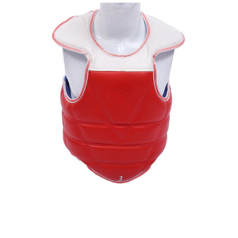 Protective Gear Taekwondo Armor Double color Fighting Training Sanda Protective Kit Both Sides Can Wear Taekwondo Protective Kit WTF Kickboxing 230808