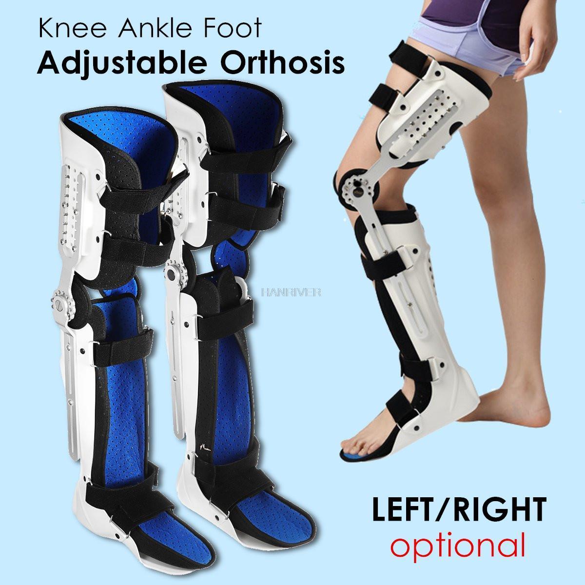 Other Health Beauty Items Leg support orthosis fracture protector adjustable calf ankle foot fixation brace orthosis knee joint ankle calf stabilizer 