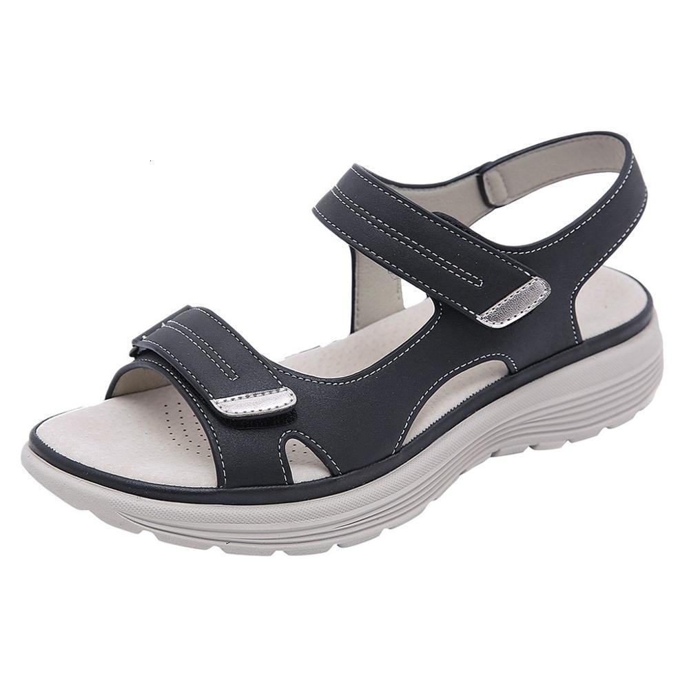 Sandals BEYARNE Women Summer Wedges Non-slip Beach Open Toe Breathable Sandals Sport Style Shoes 230809