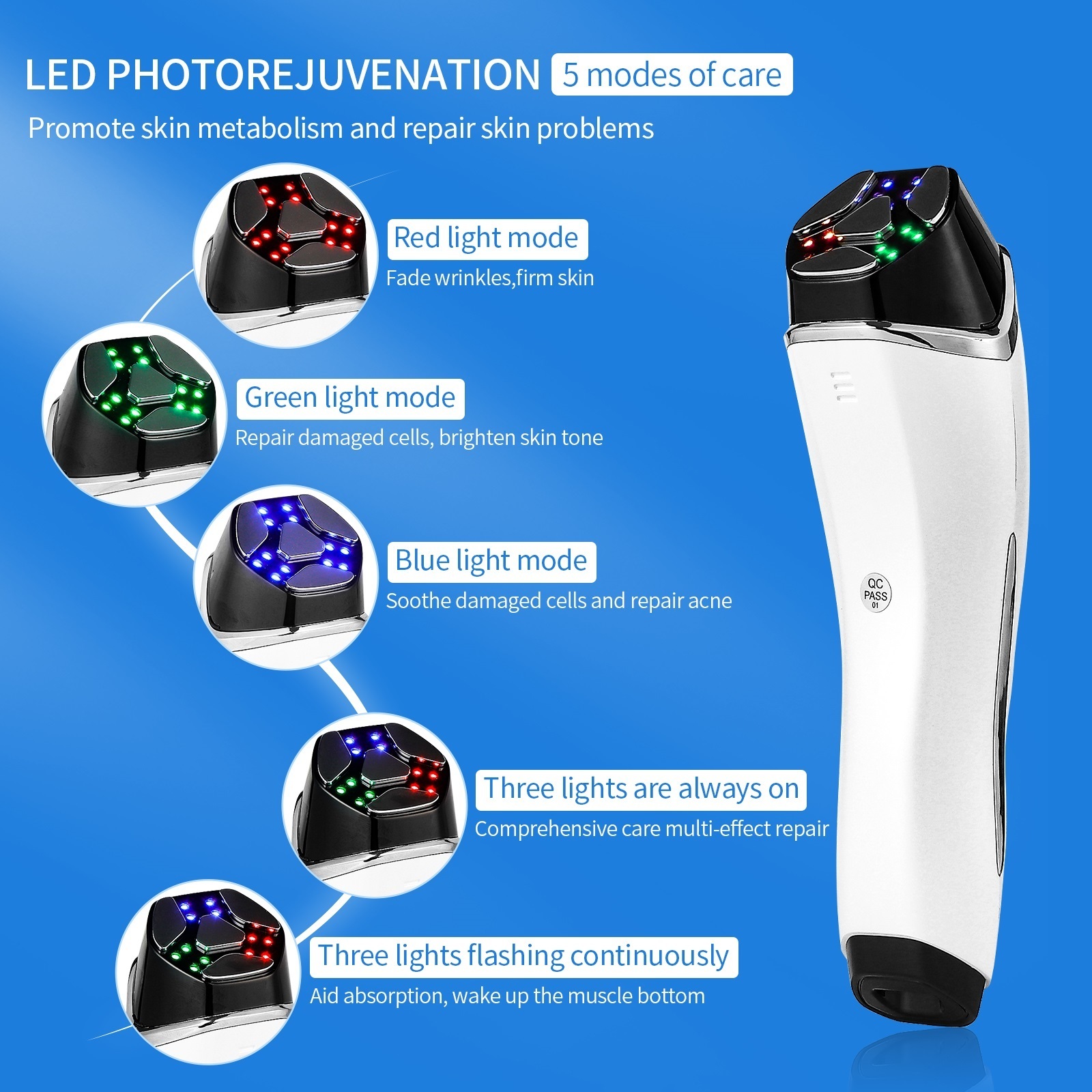 Face Massager EMS Microcurrent LED AntiWrinkle Pulse Beauty Device Neck Lifting Tightening Face Slimming Double Chin Edema Remover 230808