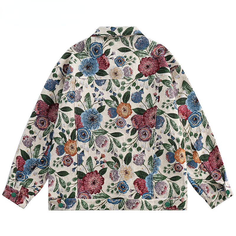 Men's Jackets Autumn Men Cargo Bomber Jackets Hip Hop Special Flower Windbreaker Streetwear Harajuku Fashion Casual Outerwear Coats 230808