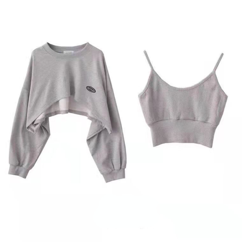 Women's Hoodies Sweatshirts Women Solid Color O-neck Long Sleeve Hoodie Sweatshirt Fashion Ladies Streetwear Slouch Pullover Jumper Tops 230808